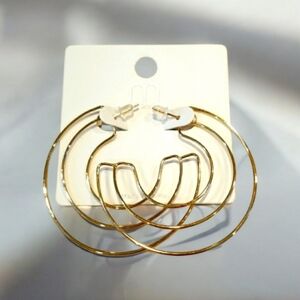 Gold Hoop Earrings